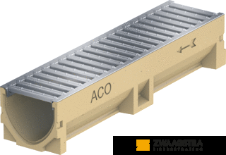 ACO Euroline 50x12x10, Verzinkt stalen rooster
