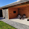 Stonique Trommel 14x21x7 Antraciet