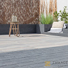 H2O Comfort Square 60x60x4 Tricolore