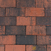Trendline Betonklinker 21x10.5x8 Rood/Zwart