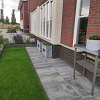 Patio Square 60x60x4 Nero/Grey