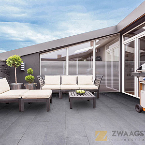 GeoCeramica® 40x80x4 Impasto Grigio