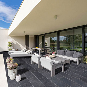 GeoCeramica® 40x80x4 Impasto Negro