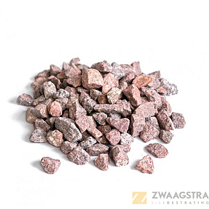 Granietsplit Rood 8-16mm, Bigbag 1400kg.