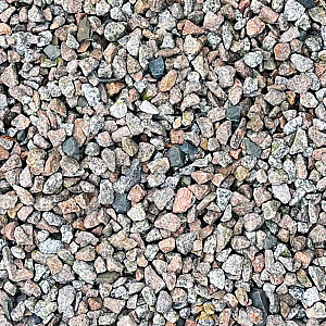 Granietsplit Rood 8-16mm, Minibag 750kg.