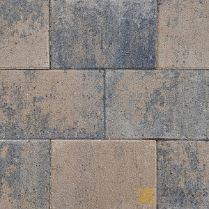 Straksteen (facet) 20x30x6 Musselkalk