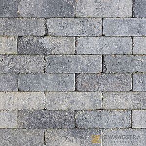 Stonique Trommel Dikformaat 21x7x6 Grijs/Zwart