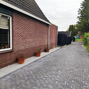 Stonique Trommel Dikformaat 21x7x8 Antraciet