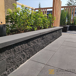 H2O Comfort Square 60x60x4 Black Graphite