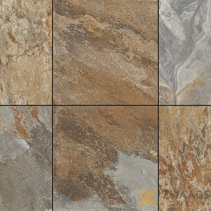 Cerasun Savona 60x60x4 Multi Antracite