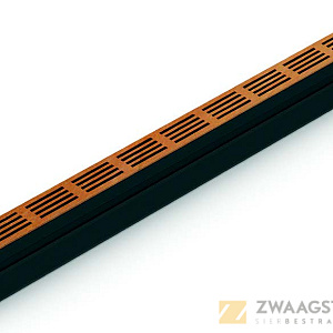 ACO Slimline 100x6x10, Corten rooster