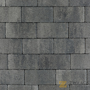Patio Betonklinker 21x10.5x8 Nero/Grey