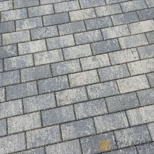 Trendline Betonklinker 21x10.5x6 Grijs/Zwart