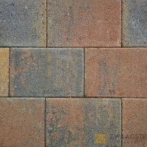 Straksteen (facet) 20x30x6 Oud Bruin