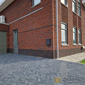 Stonique Trommel Waalformaat 20x5x7 Antraciet