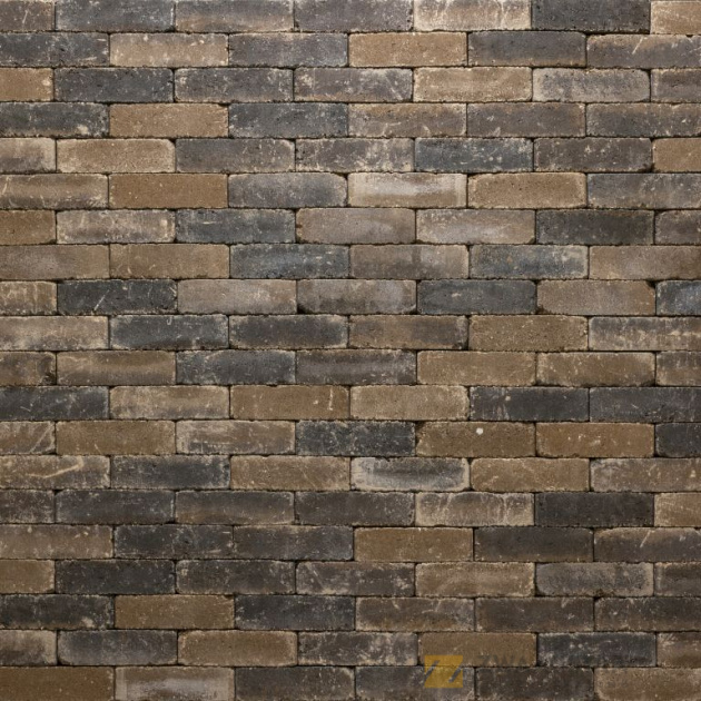 Tumbelton Waalformaat 20x5x7,3 Walnut