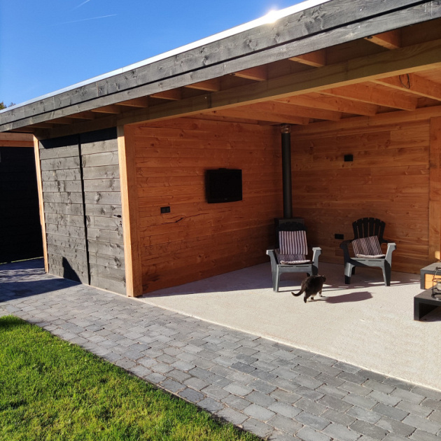 Stonique Trommel 14x21x7 Antraciet