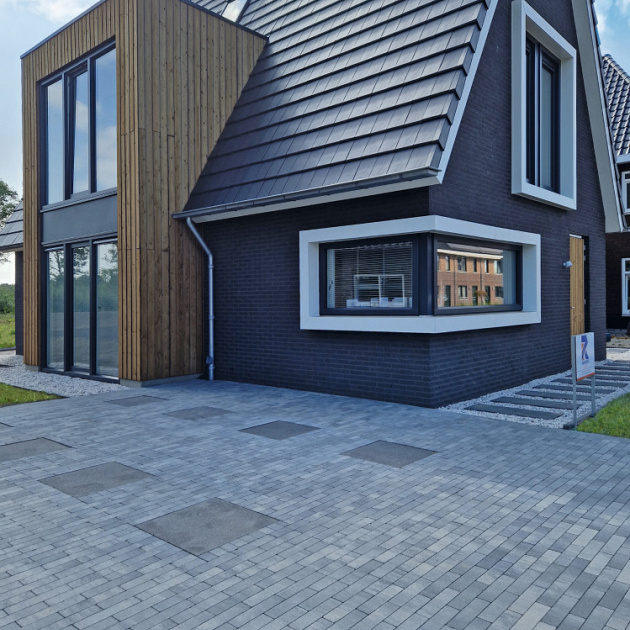 Patio Dikformaat XL 28x7x8 Nero/Grey