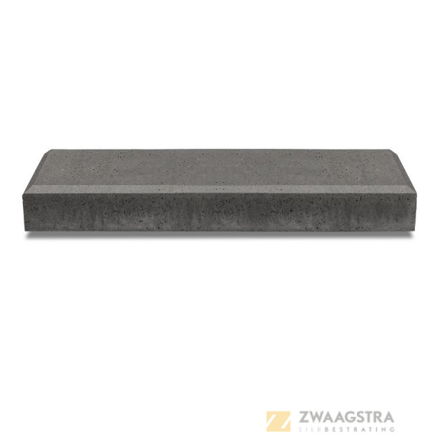 Oud Hollands Betonbiels 100x20x12 (met facet) Antraciet