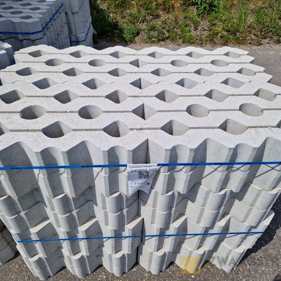 Grasbetontegel Vlak 40x60x12 Grijs (VE)