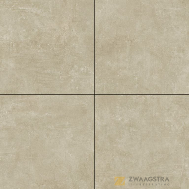 Keramiek DUE Cilento 80x80x2 Sand