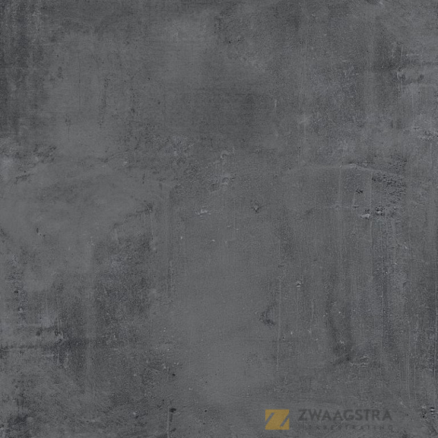 Keramiek Solid Square 60x60x3 Puzzolato Nero