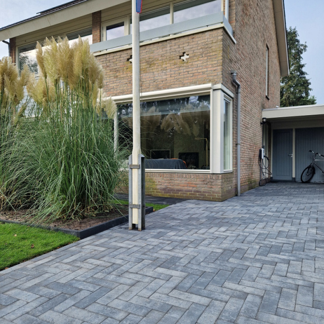 Trendline Longstone 31.5x10.5x7 Grijs/Zwart